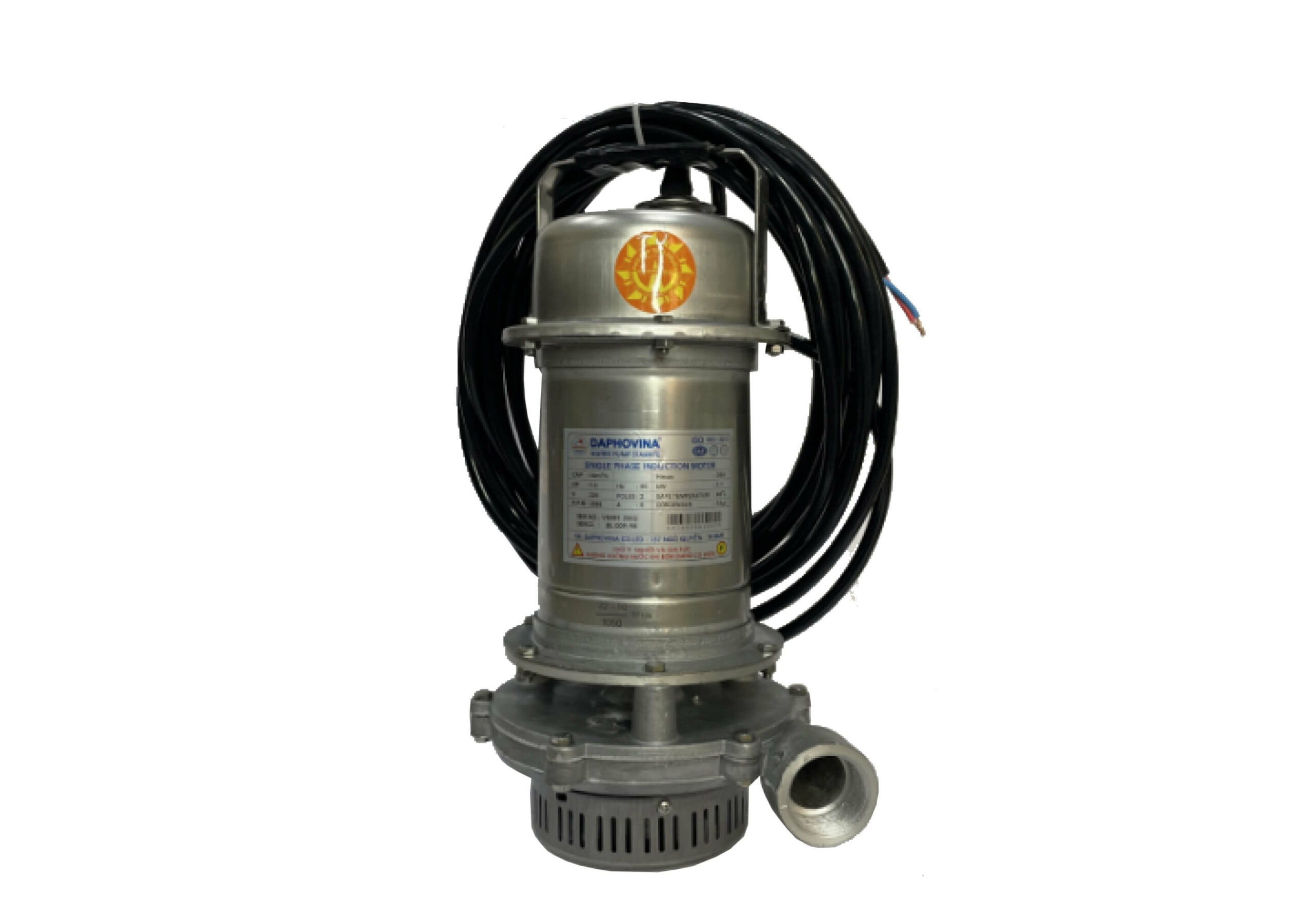 Deep well pump phi 76 - 220V - 1.5Hp - Daphovina